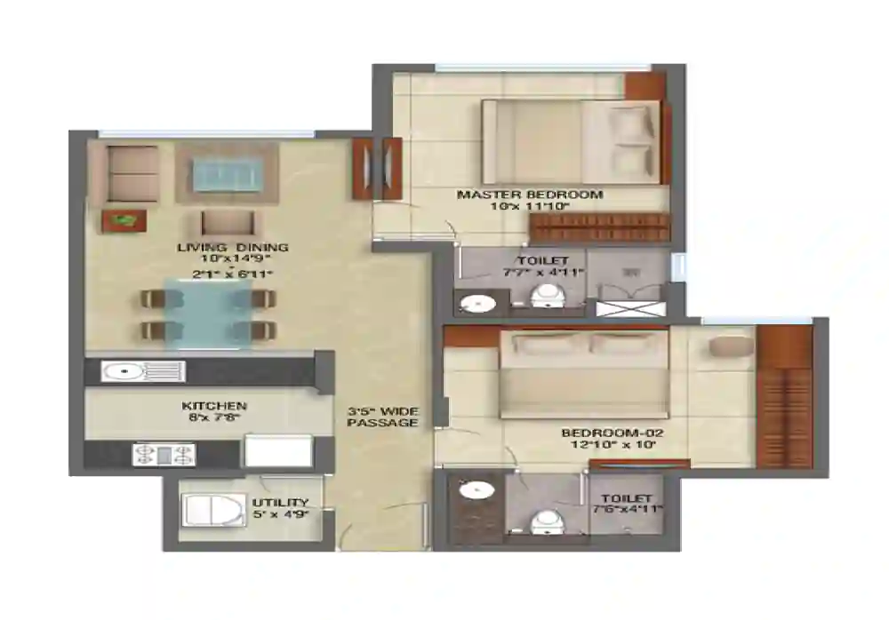 2 BHK
